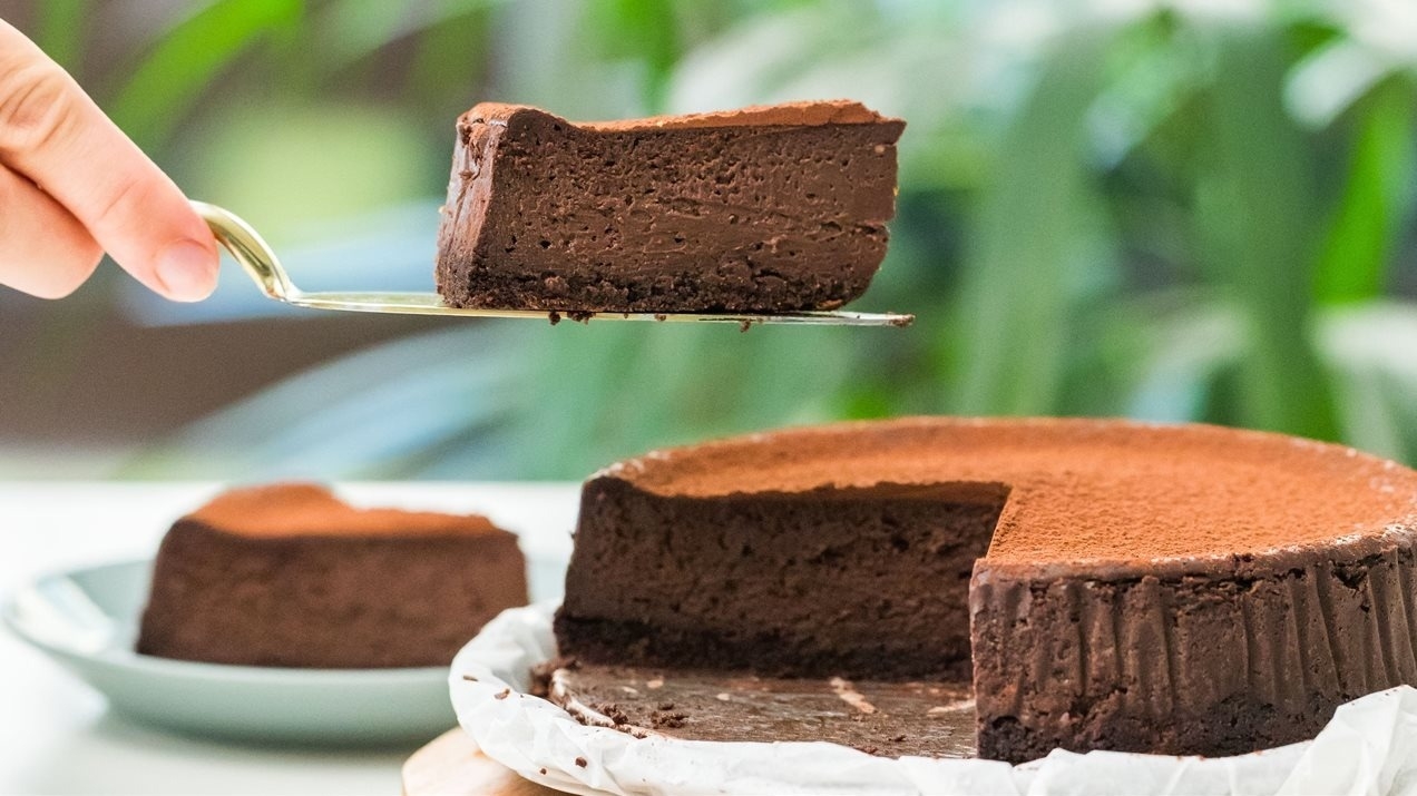Cómo preparar el falso cheesecake de chocolate sin usar queso crema