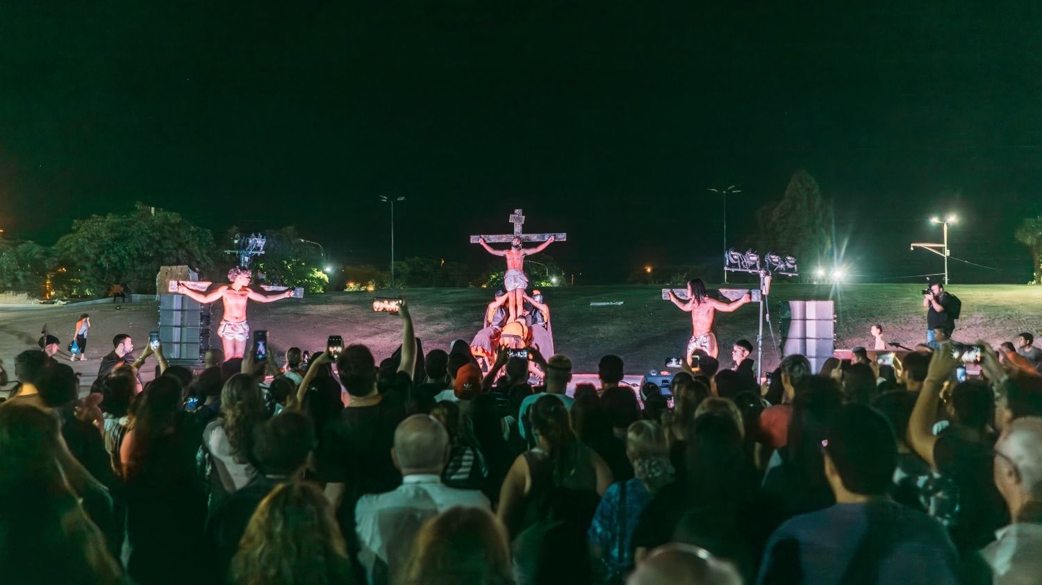 Semana Santa en comunidad con los vecinos de Rawson