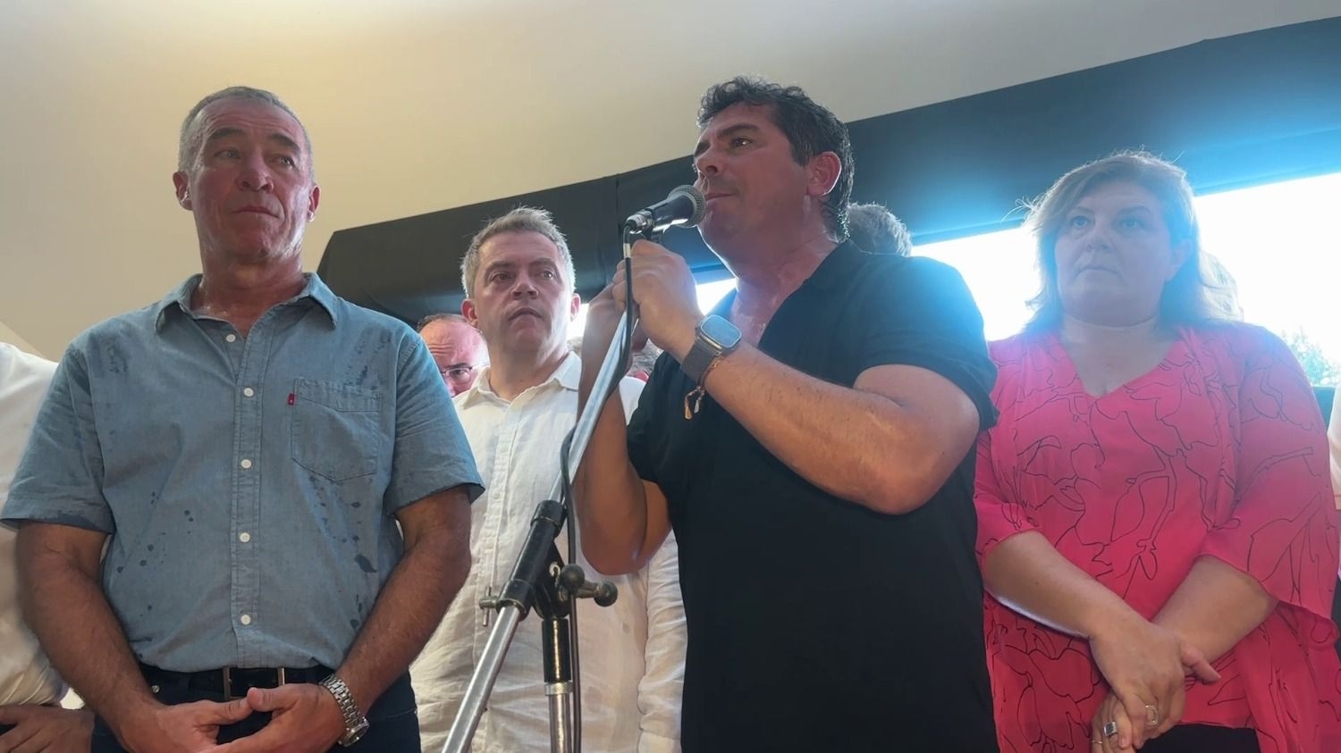 Orrego destacó el rol de la mujer y arengó a toda la militancia