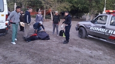 Un choque de motos dejó a una pareja y una mujer heridas