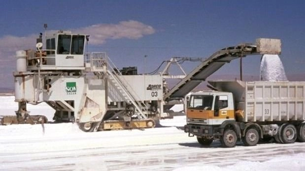 Instalación proyectada de la planta de cal Salta para abastecimiento minero.