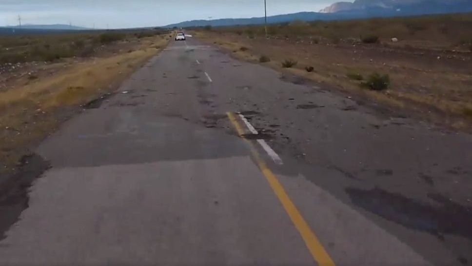 Ruta Nacional 40 norte: mejoran la calzada y piden circular con precaución