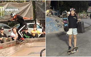 Martina, la primera skater sanjuanina en Juegos Suramericanos