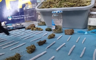 Narcotráfico: desde Seguridad afirman que en San Juan se consume solamente