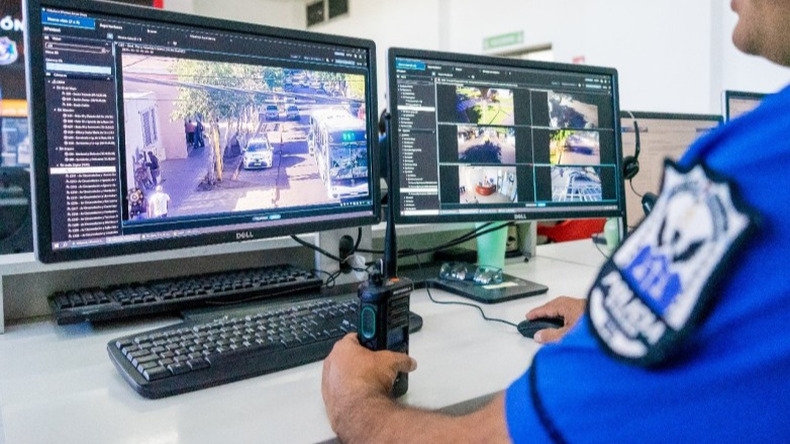 Orrego anunció el Plan Prisma, un sistema de videovigilancia inteligente