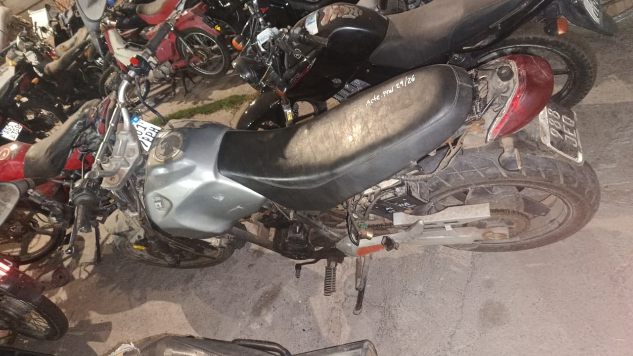 Recuperaron una moto robada tras el alerta de vecinos en Chimbas