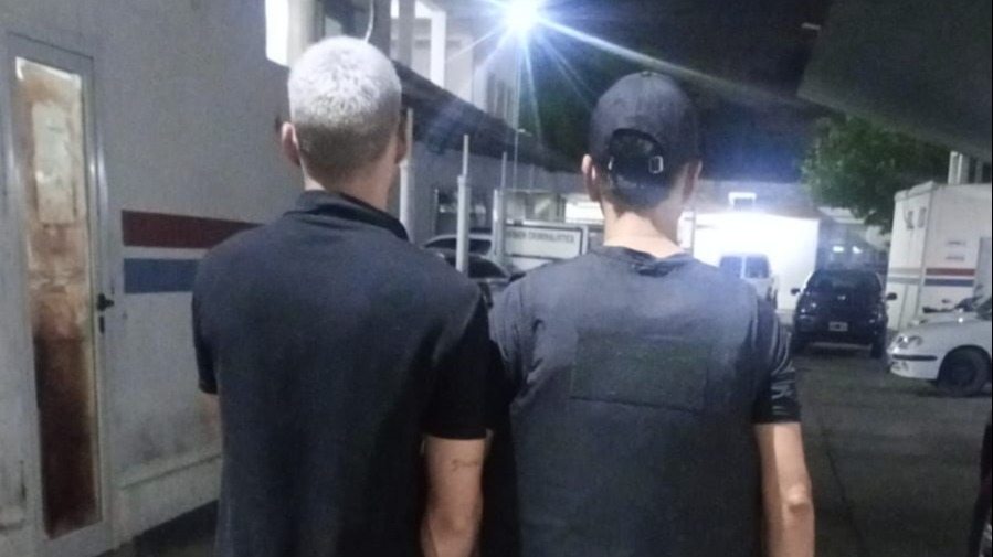 Detuvieron a un ladrón que desvalijó una tienda de ropa en Pocito