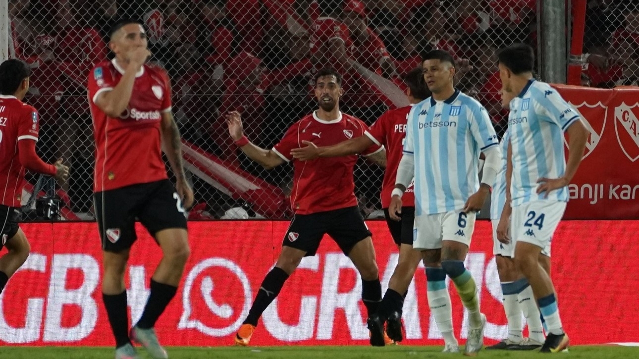 Independiente le ganó el clásico a Racing con un gol de Ávalos