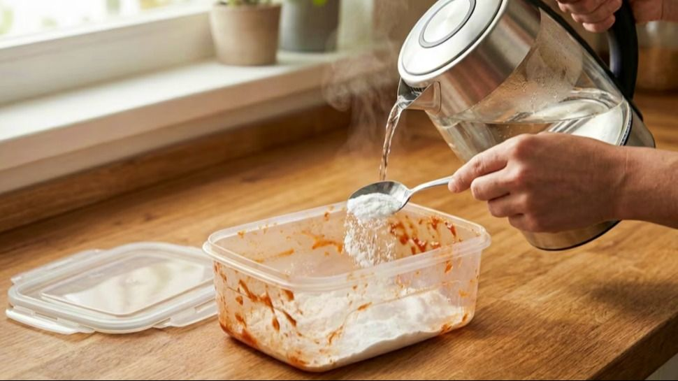 El truco para que con un solo ingrediente se quite el olor de los tuppers