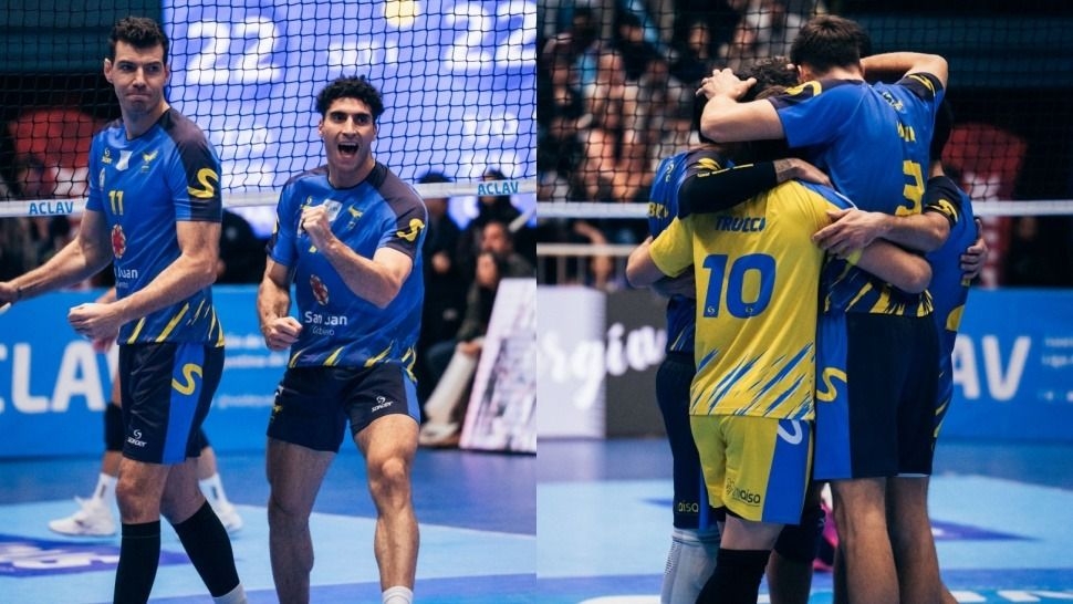UPCN San Juan Vóley dio el golpe en Buenos Aires y se adelantó en la final