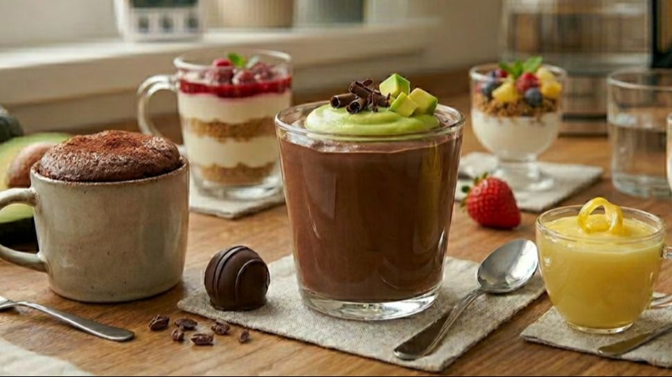 Cinco postres en taza fáciles para hacer y listos en minutos