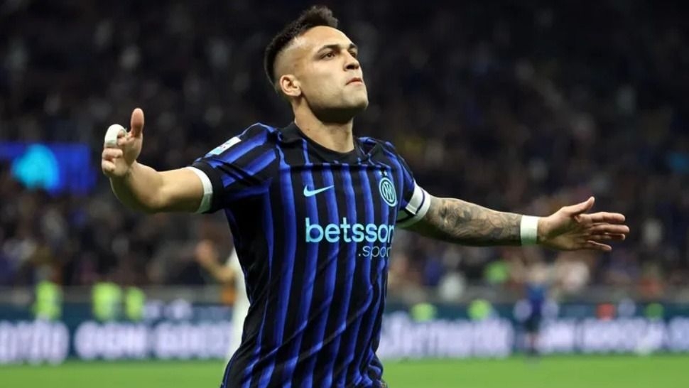 Lautaro volvió con un doblete en la goleada del Inter ante Roma