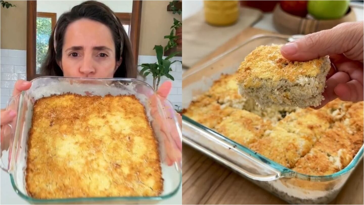 El paso a paso para hacer la tarta de coco sin harina y pocos ingredientes