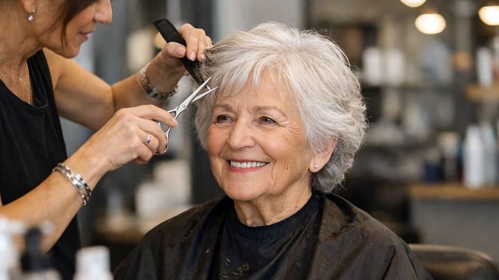 El corte ideal para lucir canas y rejuvenecer después de los 60