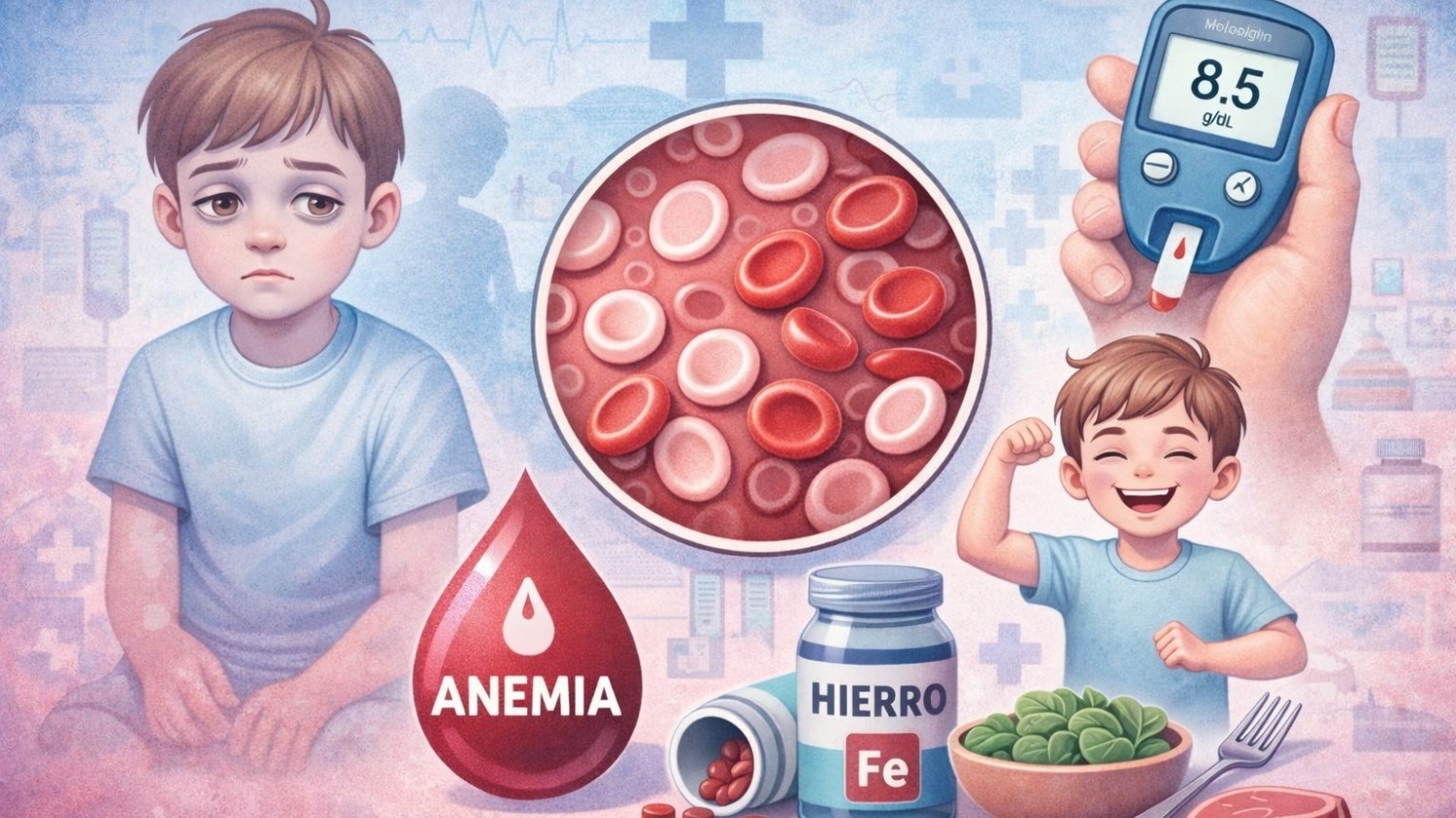 Anemia en niños: cómo prevenirla y detectar sus señales