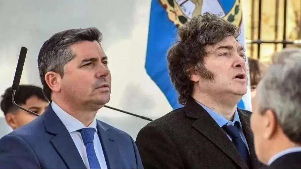 Milei agradeció a Orrego tras la aprobación de la reforma de Glaciares