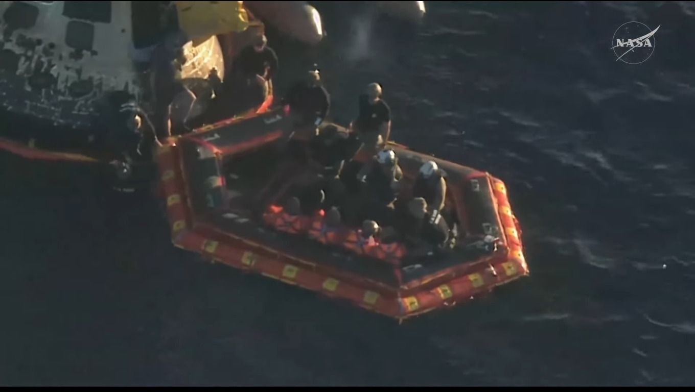 Artemis II: rescataron a los astronautas y confirmaron misión exitosa