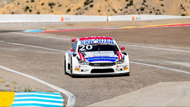 Fabián Flaqué presionó a Ciarrocchi hasta el final pero no pudo en "El Zonda"