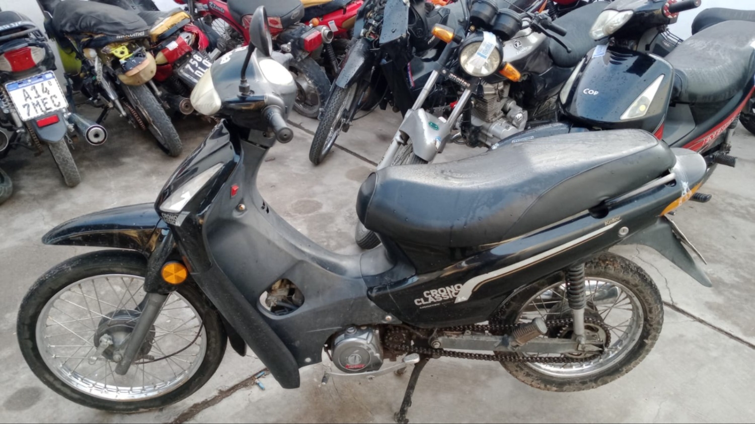 Recuperaron una moto robada y aprehendieron a un hombre