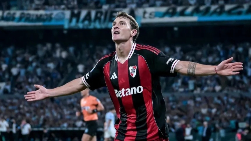 River se quedó con el clásico y le ganó a Racing en el Cilindro