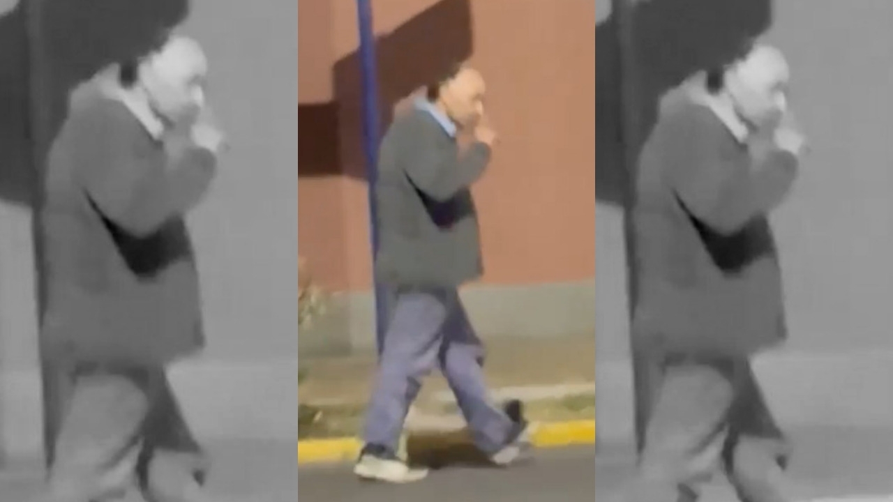 Grabaron a un exhibicionista cerca de la zona del Parque de Mayo