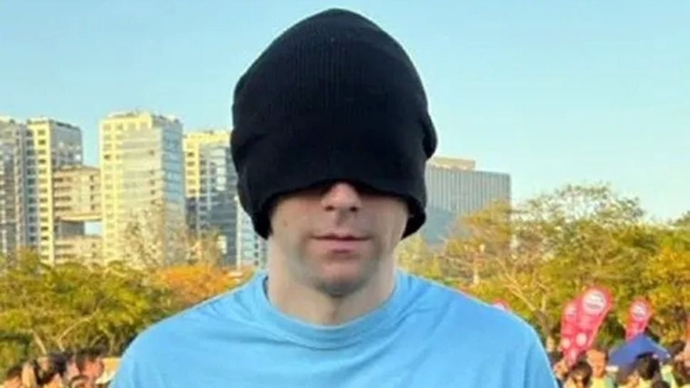 Nahuel Gallo protestó en Buenos Aires por los presos en Venezuela