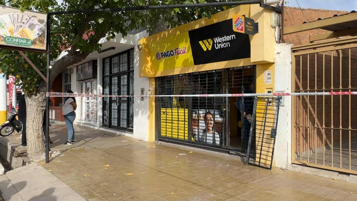 Robaron $10.000.000 de un Western Union en Villa Krause