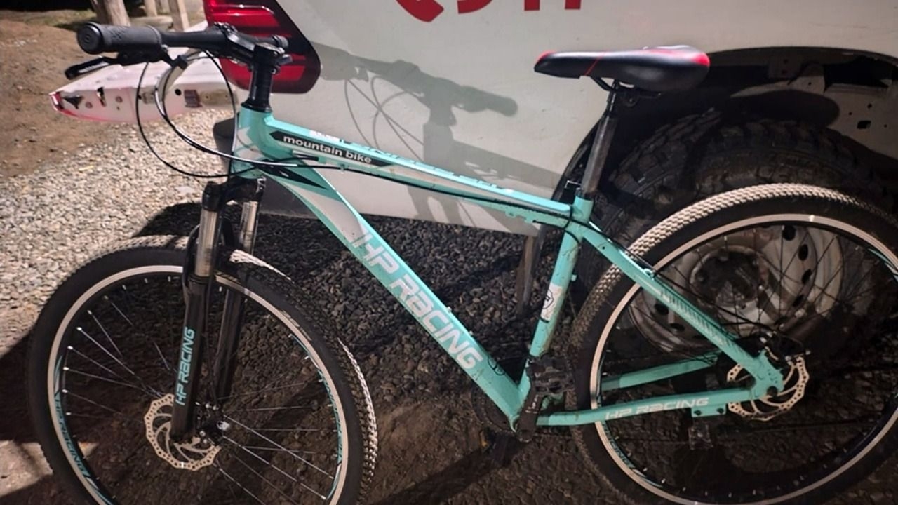 Detuvieron a un hombre por robar una bicicleta y esconderla