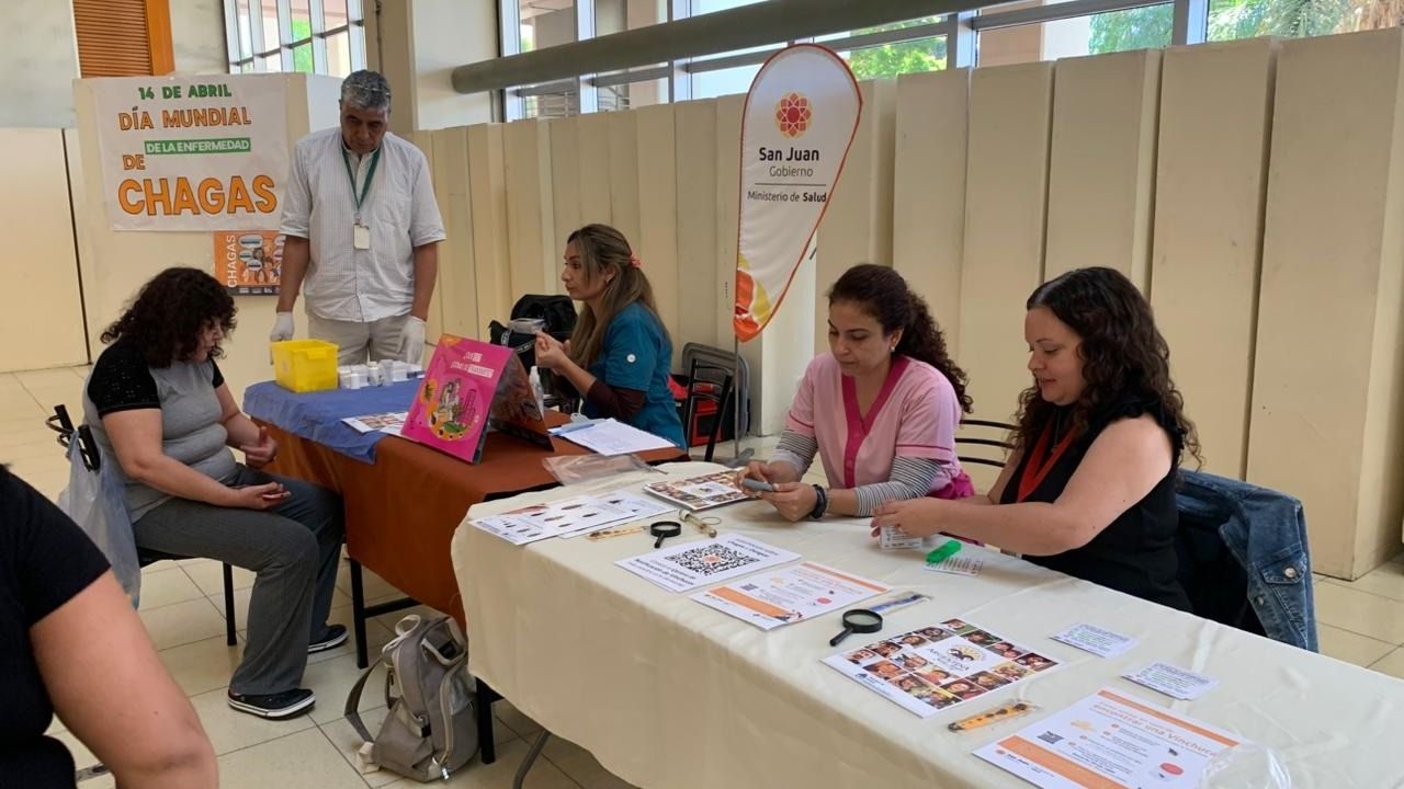 Salud copó el Centro Cívico para concientizar y testear sobre el Chagas