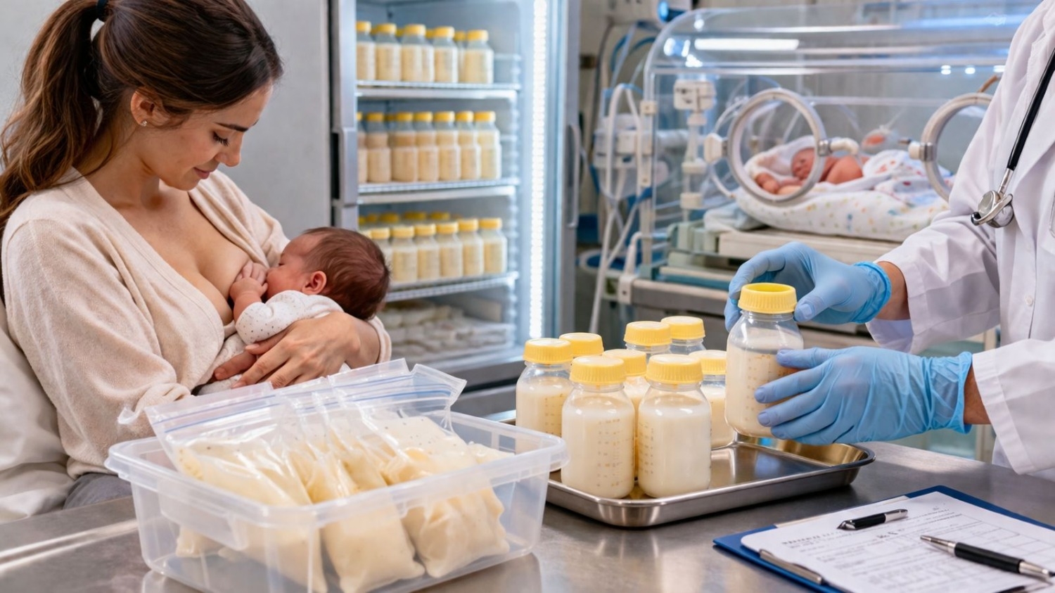 Impulsan un banco de leche materna en el Hospital Rawson