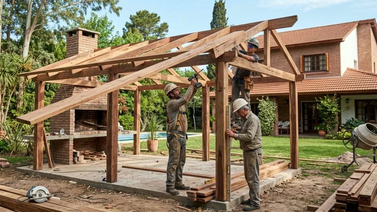 Cuánto cuesta construir un quincho en Argentina 