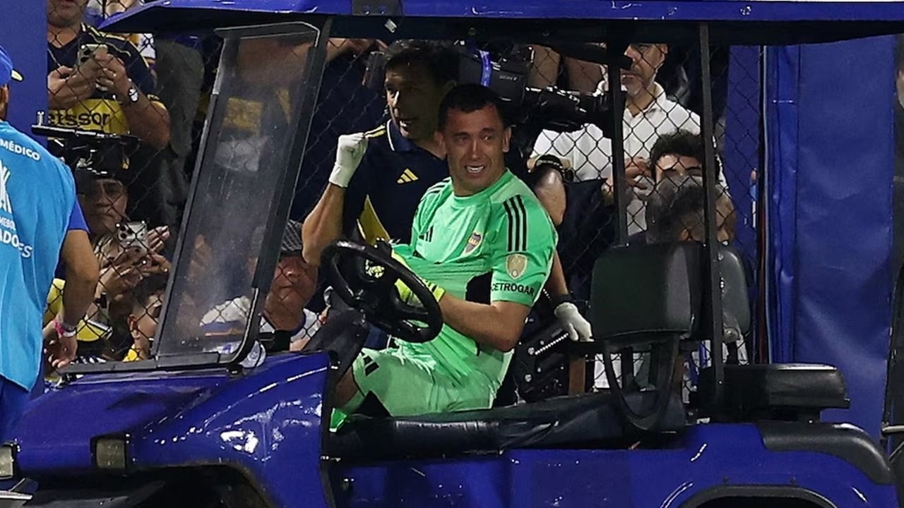 Confirmaron la grave lesión de Marchesín tras el partido de Boca