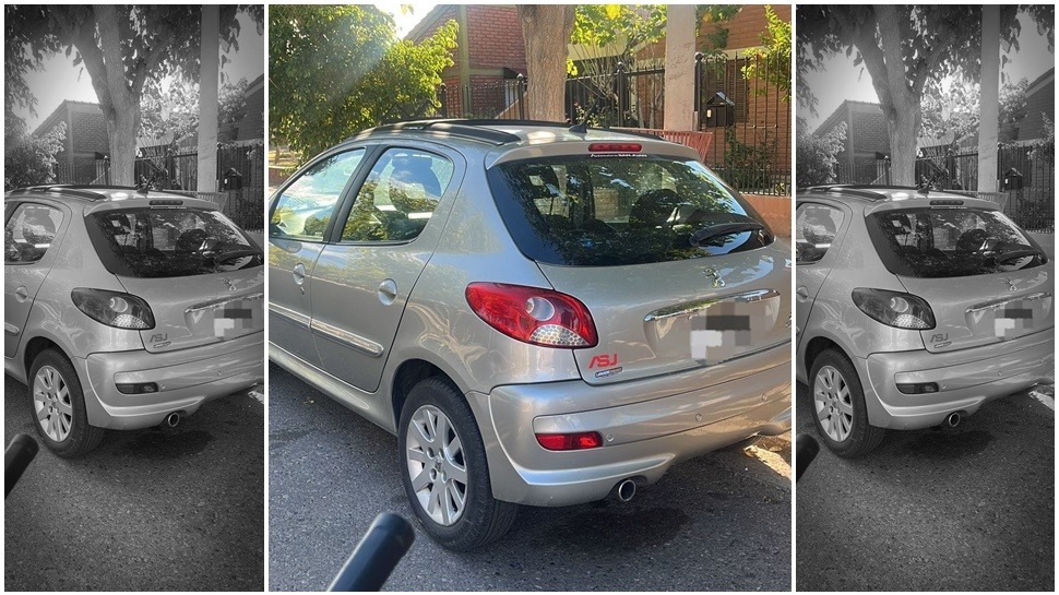 Lo sorprendieron robando un auto y quedó detenido