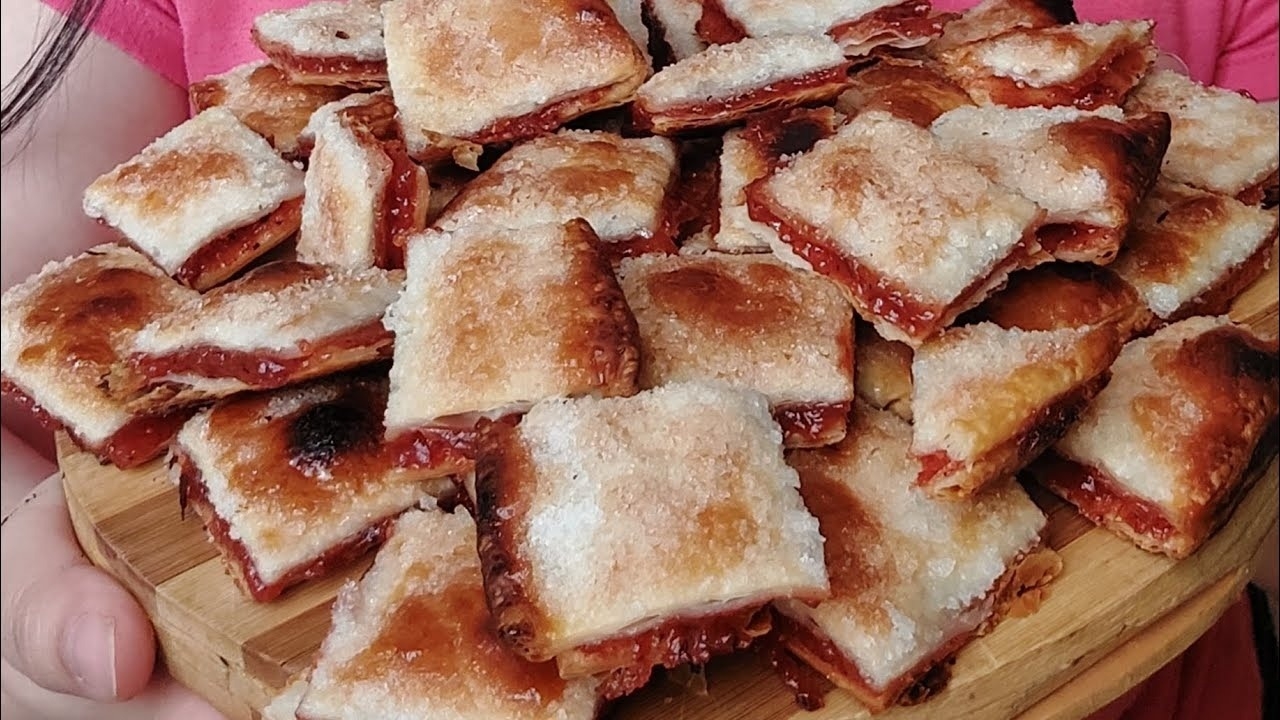 Tres recetas fáciles con tapas de tarta para una merienda rápida