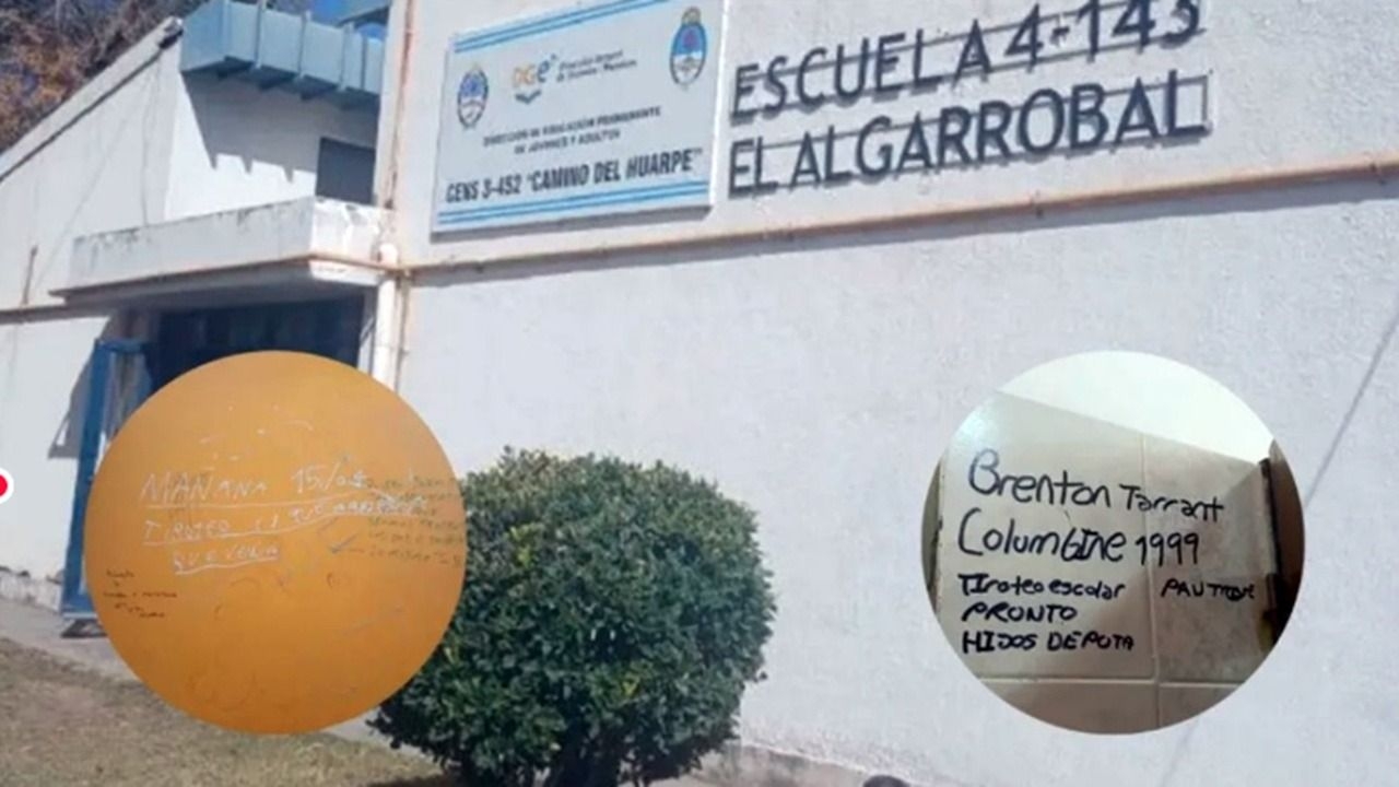 Amenazas de tiroteo activaron protocolos de seguridad en escuelas de Mendoza