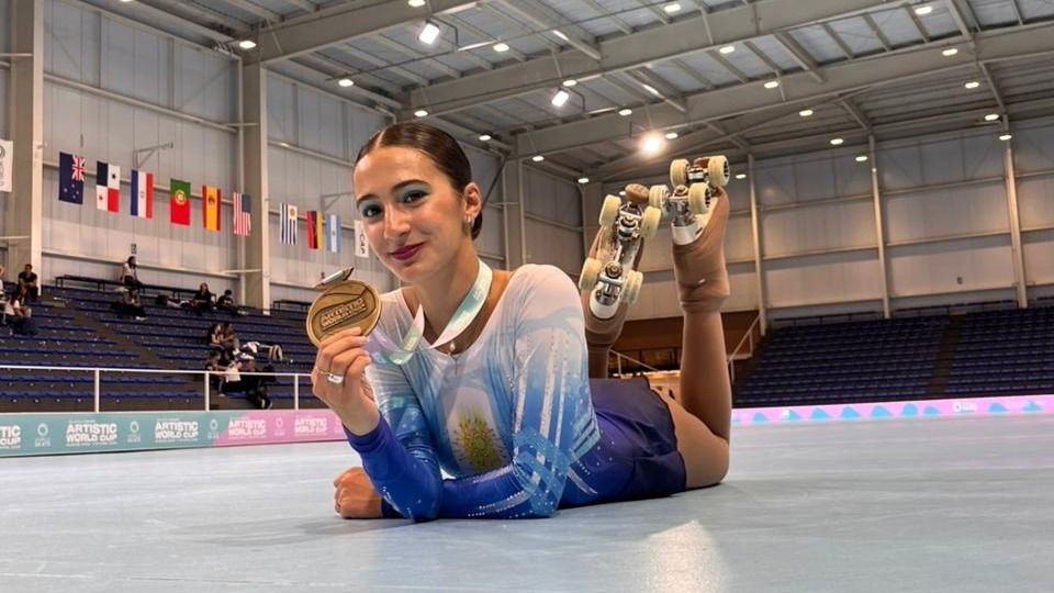 Sara Toia, la sanjuanina que conquistó la cima de la Artistic World Cup