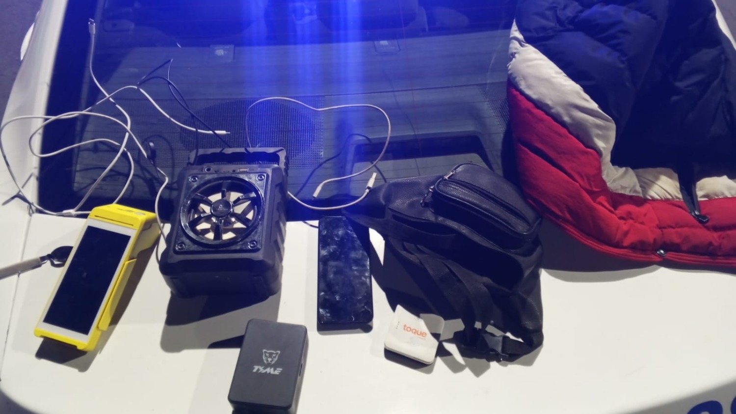 Un ladrón cayó en Chimbas con un posnet y un celular robados