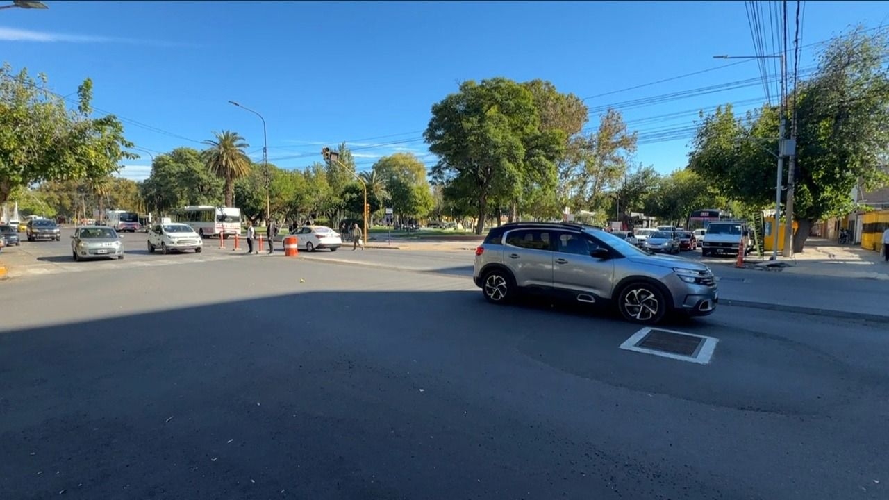 Reabrieron el tránsito de la avenida España tras las obras de pavimentación