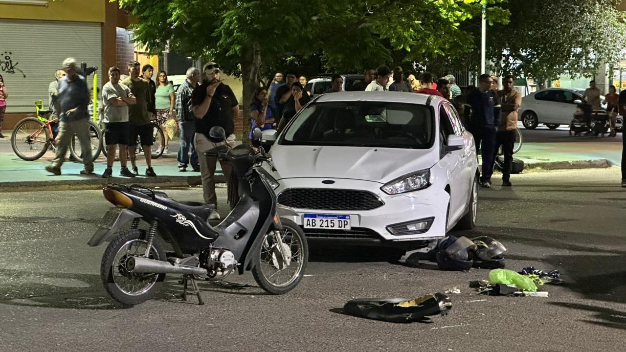 Murió motociclista de 75 años tras ser embestido por un auto
