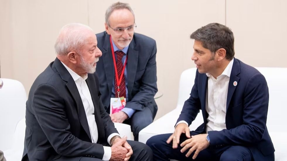 Axel Kicillof y Lula Da Silva unidos en la lucha contra la ultraderecha global