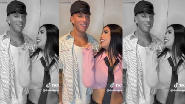 Daniela Celis y Nick Sicaro se mostraron muy juntos en un baile caliente