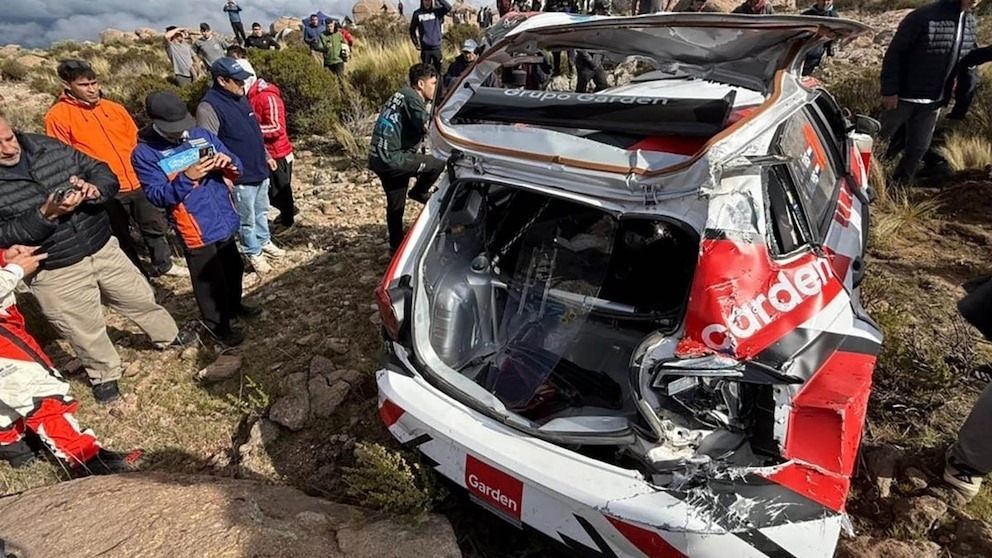 Murió un espectador del Rally luego de que un auto perdiera el control
