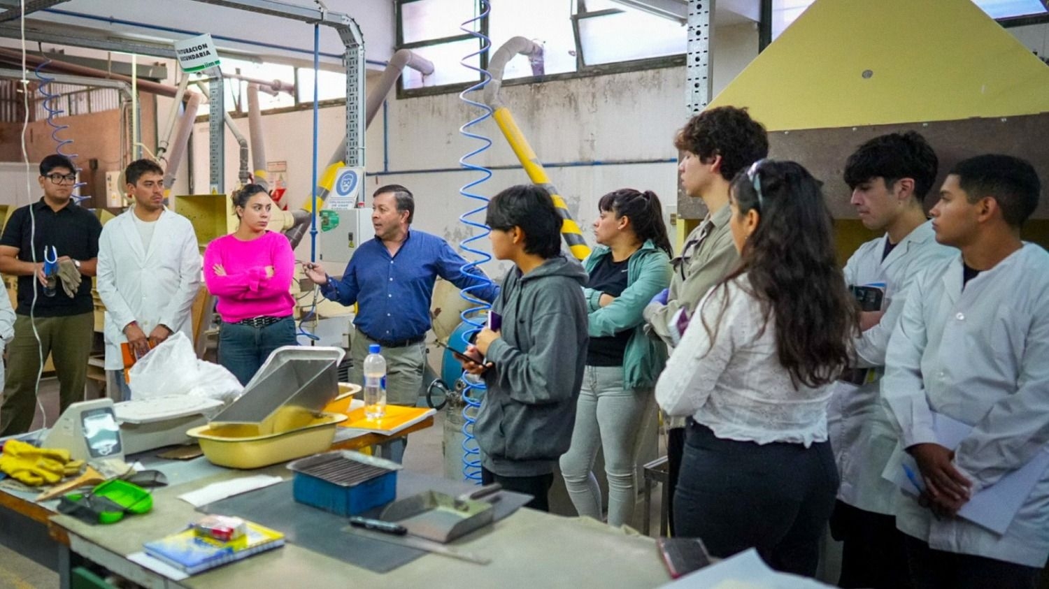 Estudiantes de departamentos alejados tuvieron una capacitación clave en minería