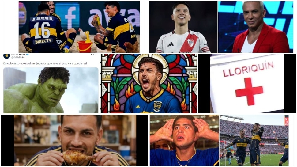 Boca ganó el Superclásico y estallaron los memes contra River en redes