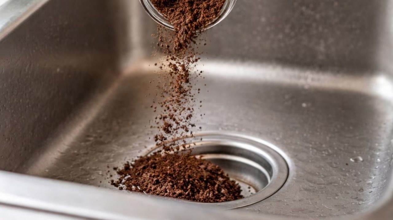Para qué sirve tirar café usado en la pileta de la cocina