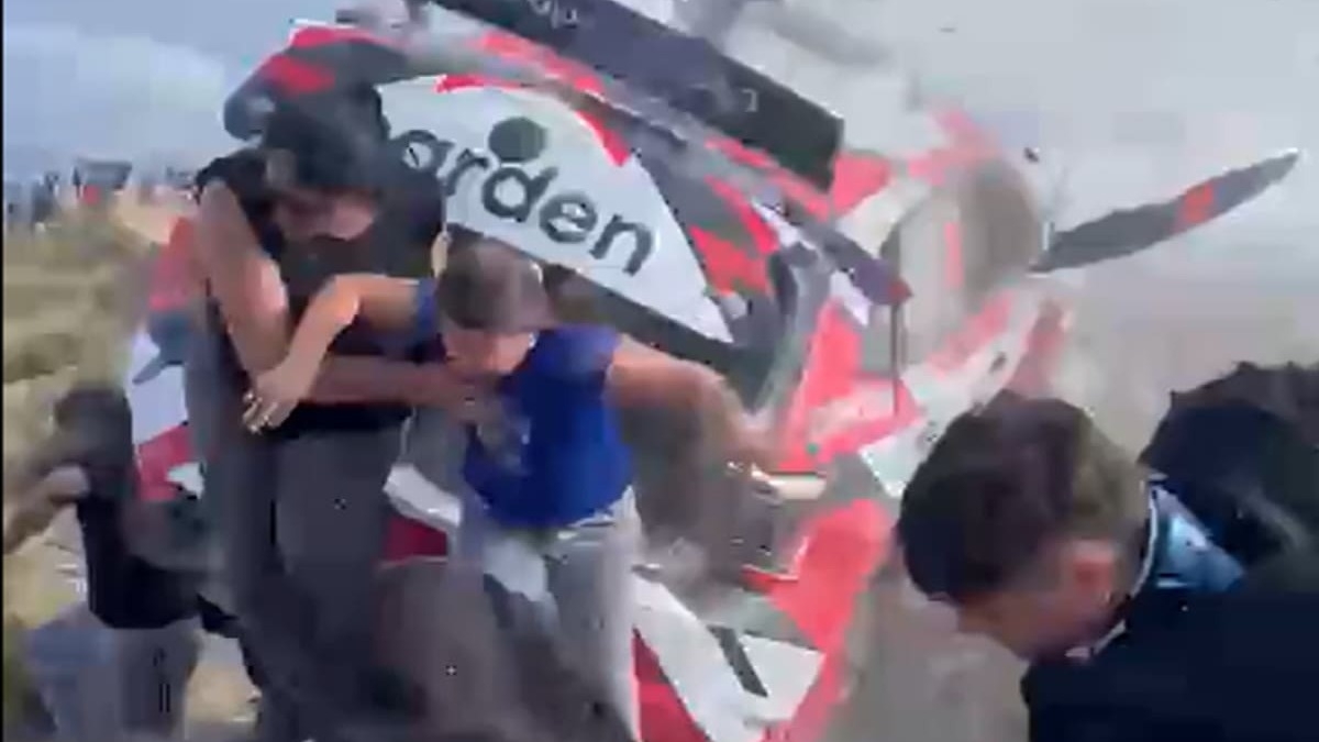Quiénes eran los pilotos del accidente en el rally de Mina Clavero
