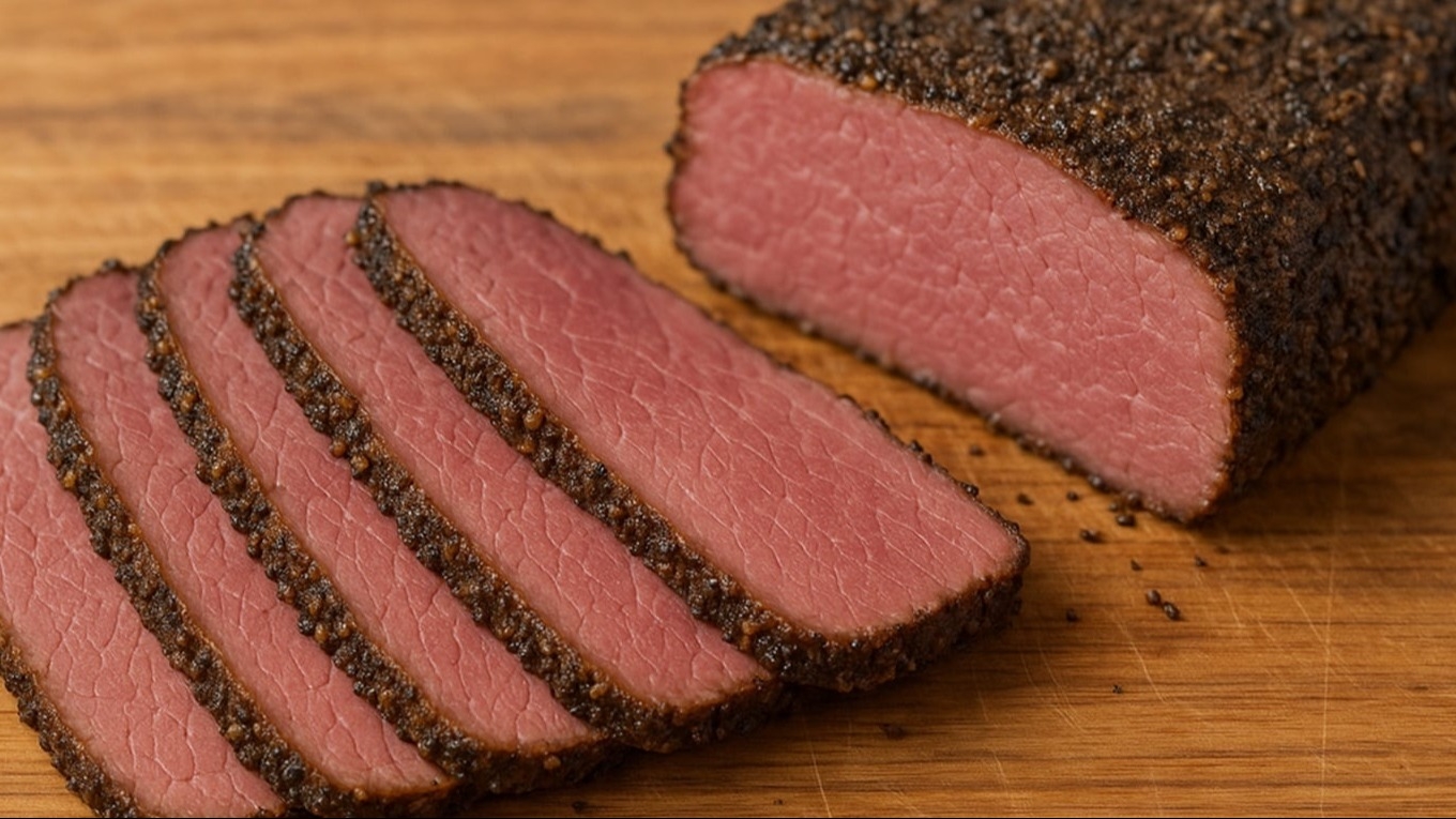 Cómo hacer pastrón casero con tapa de asado y vino tinto