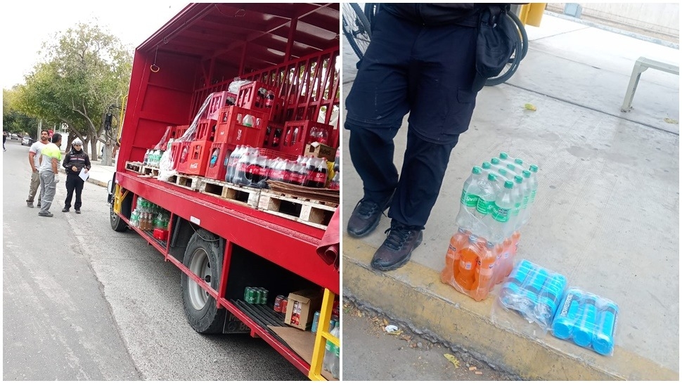 Quiso robar bebidas y terminó detenido en la Terminal