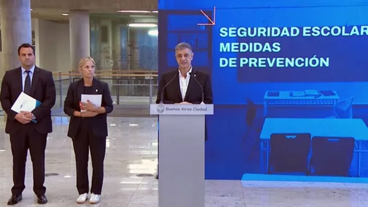 Jorge Macri advirtió duras consecuencias legales sobre las amenazas en escuelas