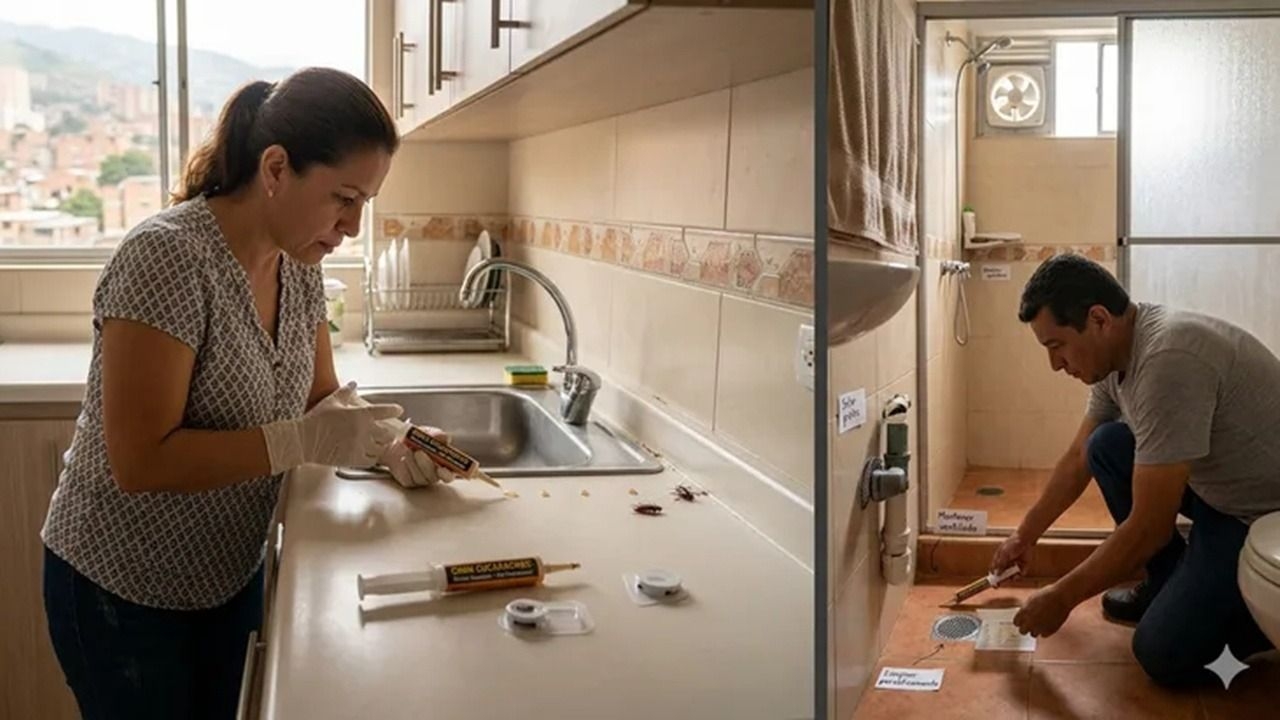  Ni ácido ni laurel, qué método sí elimina cucarachas definitivamente